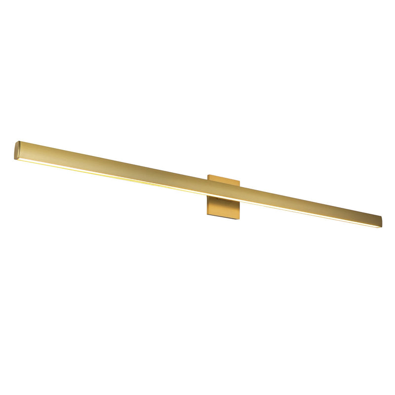Vera 53" Vanity Light in Brushed Gold