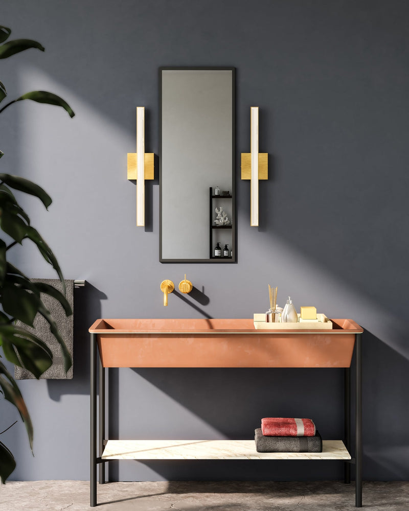 Saphir 34" Vanity Light in Black