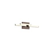 Anello Minor 18" Vanity Light in Walnut