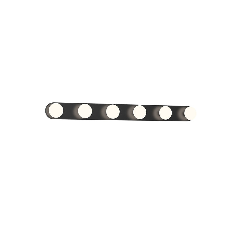 Rezz 25" Vanity Light in Black