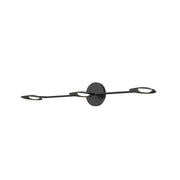Rotaire 33" Vanity Light in Black