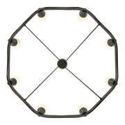 Vance 8 Light 39" Integrated LED Chandelier in Bronze Noir