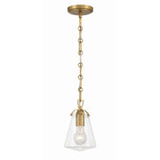 Voss 1 Light 5.75" Pendant in Luxe Gold