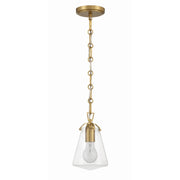 Voss 1 Light 5.75" Pendant in Luxe Gold