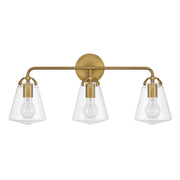 Voss 3 Light 25" Bathroom Vanity in Luxe Gold