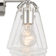 Voss 3 Light 25" Bathroom Vanity in Polished Nickel
