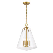 Voss 4 Light 15.25" Pendant in Luxe Gold