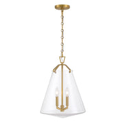 Voss 4 Light 15.25" Pendant in Luxe Gold