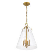 Voss 4 Light 15.25" Pendant in Luxe Gold