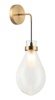 Seranna Wall Sconce in Aged Gold Brass