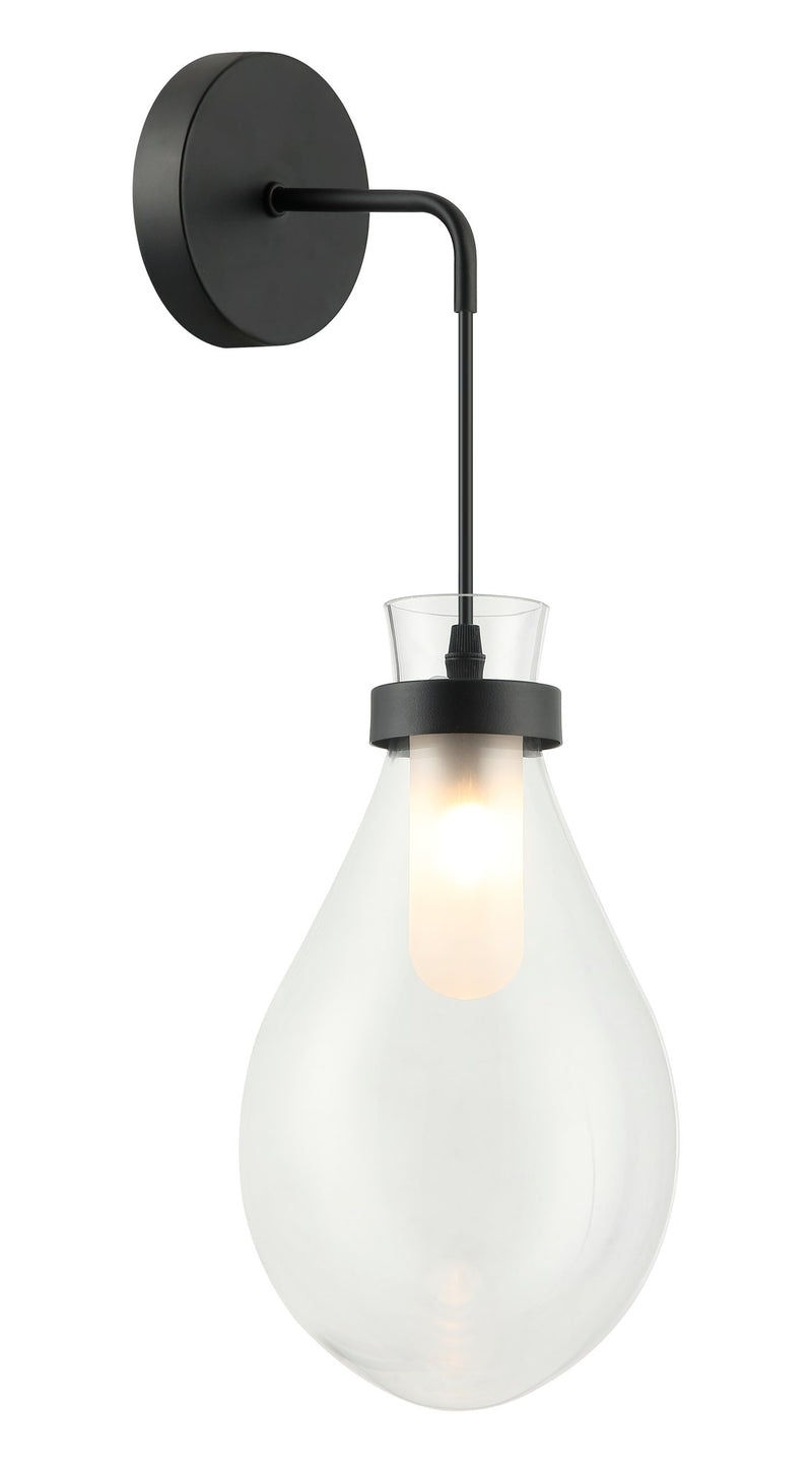 Seranna Wall Sconce in Matte Black