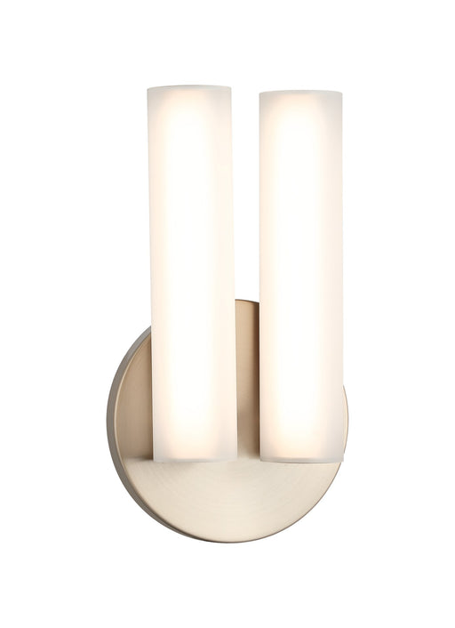 Axis 13" Tall 2-Light Wall Sconce in Champagne Gold