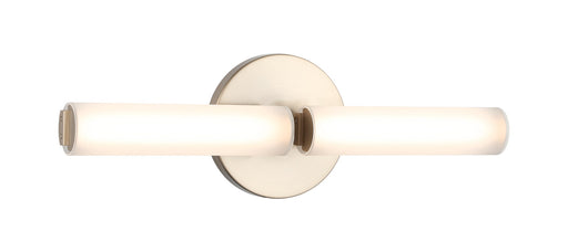 Axis 13" Tall 2-Light Wall Sconce in Champagne Gold