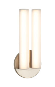 Axis 17" Tall 2-Light Wall Sconce in Champagne Gold