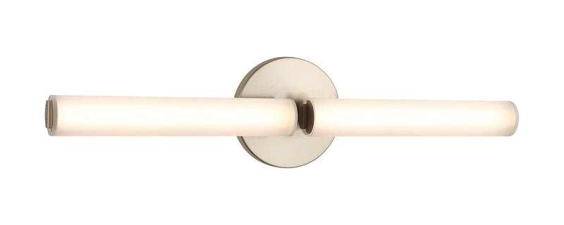 Axis 17" Tall 2-Light Wall Sconce in Champagne Gold