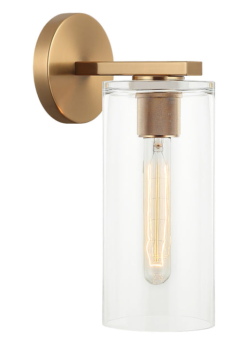 Lincoln Wall Sconce in Aged Gold Brass