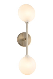 Peony 2-Light Wall Sconce in Champagne Gold
