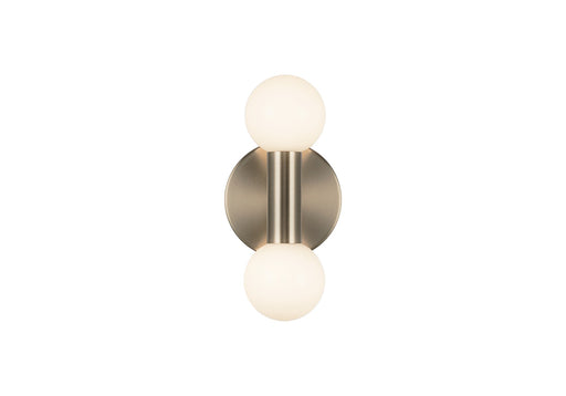 Interstellar 2-Light Wall Sconce in Champagne Gold