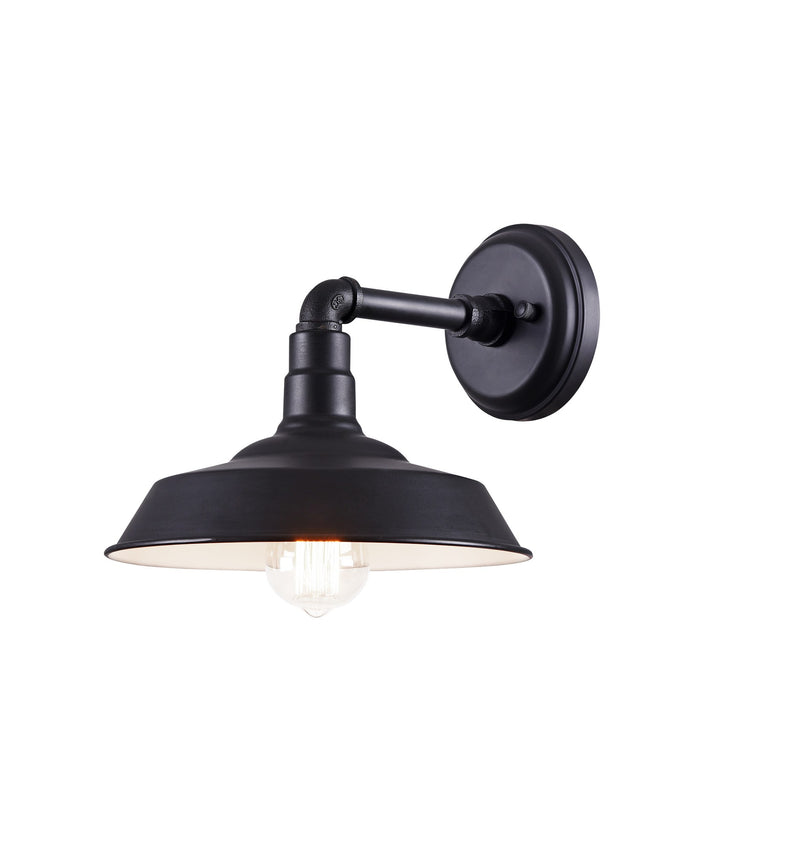 Scacchi Outdoor Wall Sconce in Dark Grey