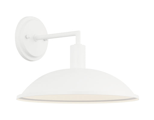 Farmley 12" Outdoor Wall Sconce in Matte White