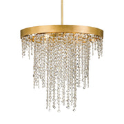 Winham 6 Light 24" Pendant in Antique Gold