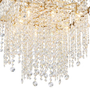 Winham 8 Light 22" Chandelier in Antique Gold