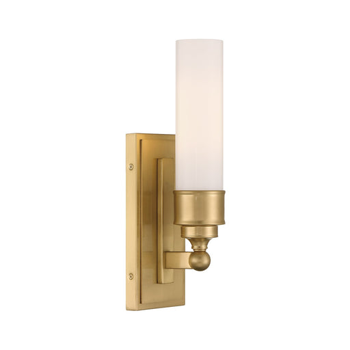 Wilcox 1 Light 4.75" LED Sconce in Aged Brass