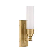 Wilcox 1 Light 4.75" LED Sconce in Aged Brass