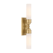 Wilcox 2 Light 4.75" LED Sconce in Aged Brass