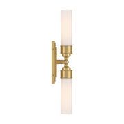 Wilcox 2 Light 4.75" LED Sconce in Aged Brass