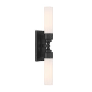 Wilcox 2 Light 4.75" LED Sconce in Matte Black