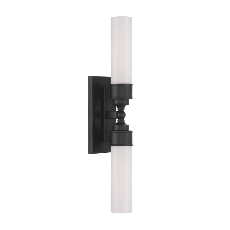 Wilcox 2 Light 4.75" LED Sconce in Matte Black