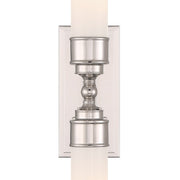Wilcox 2 Light 4.75" LED Sconce in Polished Nickel