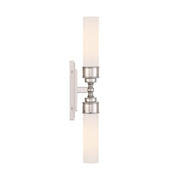 Wilcox 2 Light 4.75" LED Sconce in Polished Nickel