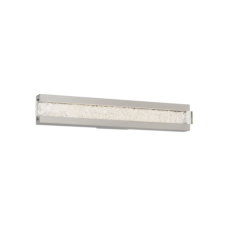Posh 29" Bath Vanity Light in Brushed Nickel
