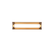 Swale 20" Bath Vanity Light in Aged Brass
