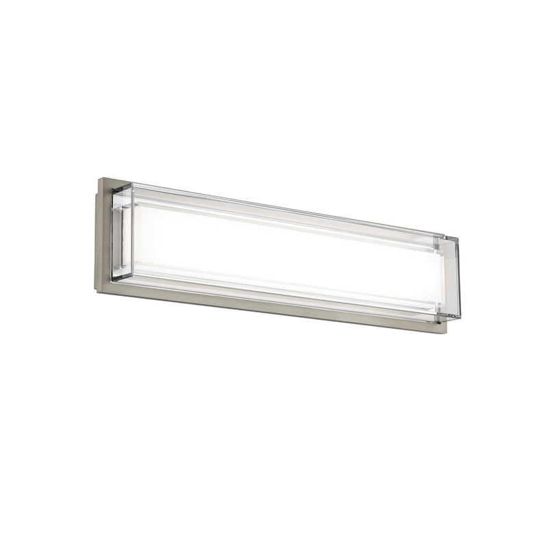 Ice Bar 20" Bath Vanity Light in Brushed Nickel
