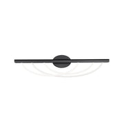 Swoop 3-Light 34" Bath Vanity Light in Black