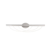 Swoop 3-Light 34" Bath Vanity Light in Brushed Nickel