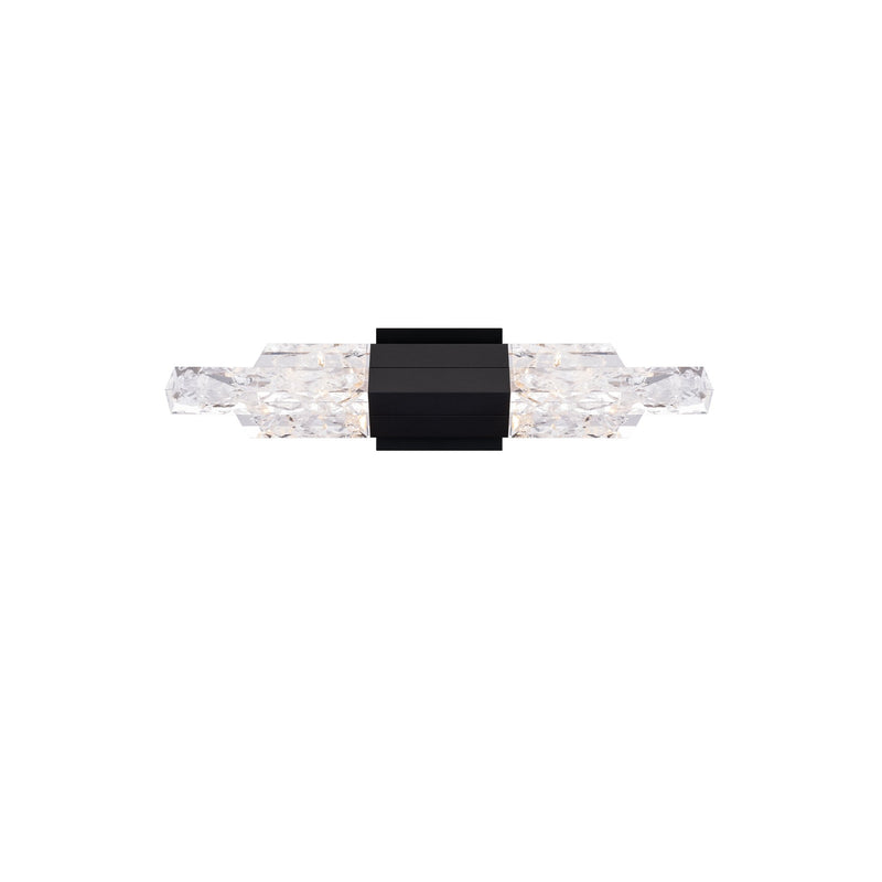 Montage 24" Bath Vanity Light in Black