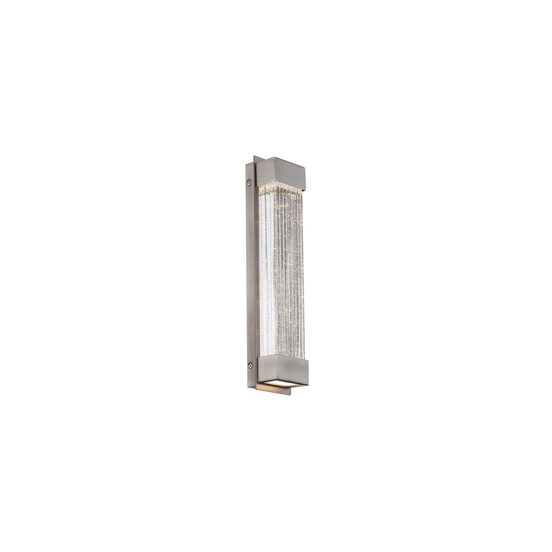Tower 2-Light 14" Bath Vanity Light in Brushed Nickel