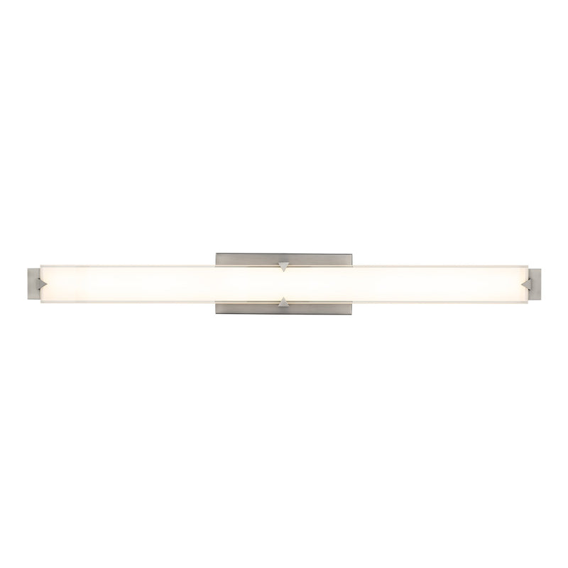 Carlisle 37" Bath Vanity Light in Brushed Nickel