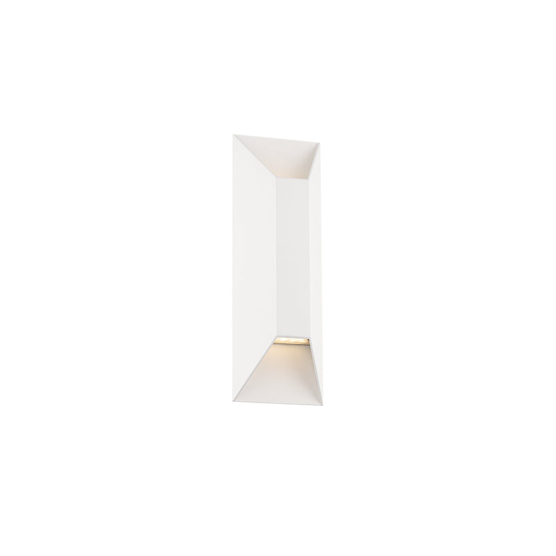 Maglev 2-Light 16" Outdoor Wall Sconce in White