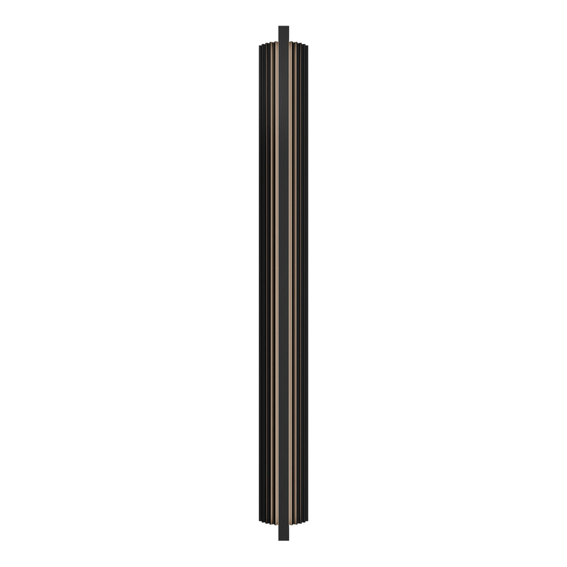 Krimp 48" Outdoor Wall Sconce in Black