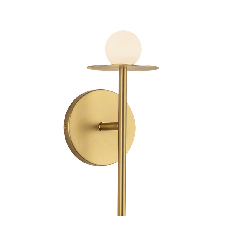 Elixir 10" Wall Sconce in Brushed Gold