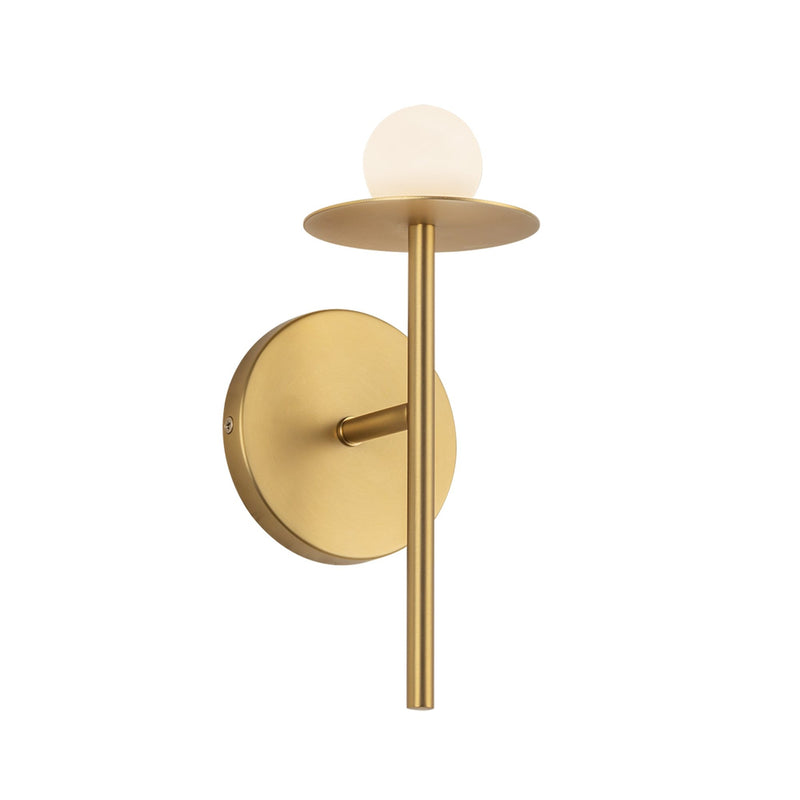 Elixir 10" Wall Sconce in Brushed Gold