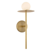 Elixir 16" Wall Sconce in Brushed Gold