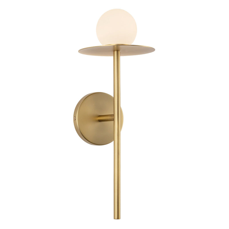 Elixir 16" Wall Sconce in Brushed Gold