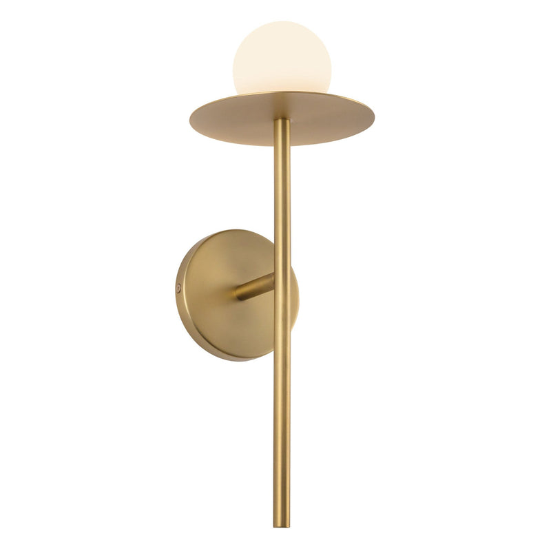 Elixir 16" Wall Sconce in Brushed Gold