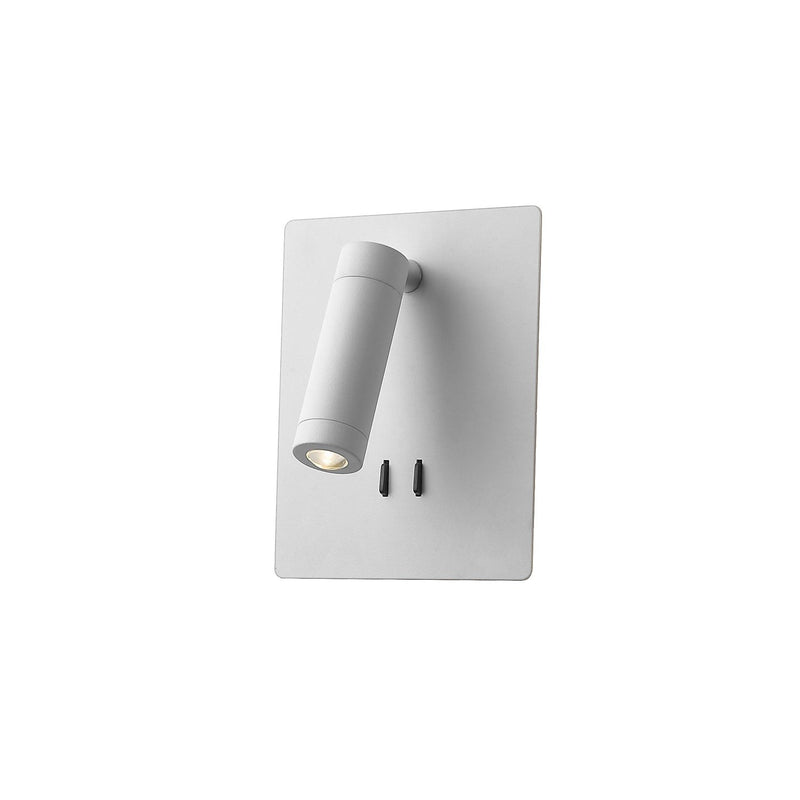 Dorchester 6" Wall Sconce in White